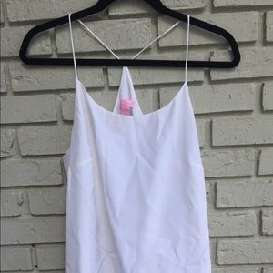 white tank top!